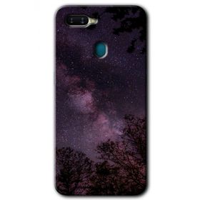 Oppo AX7 Gece Galaksi Baskılı Uyumlu Silikon Kılıf