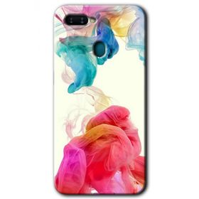Oppo AX7 Gökkuşağı Color Baskılı Uyumlu Silikon Kılıf