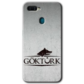 Oppo AX7 Göktürk Baskılı Uyumlu Silikon Kılıf
