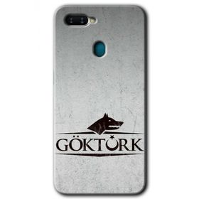 Oppo AX7 Göktürk Baskılı Uyumlu Silikon Kılıf