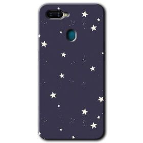 Oppo AX7 Gökyüzü Yıldız Baskılı Uyumlu Silikon Kılıf