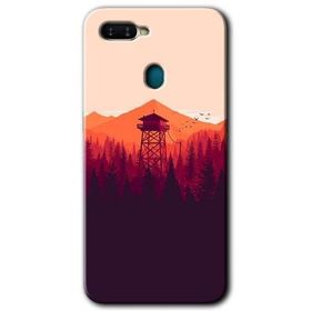 Oppo AX7 Gözlem Kulesi Baskılı Uyumlu Silikon Kılıf