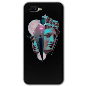 Oppo AX7 Heykel Baskılı Uyumlu Silikon Kılıf