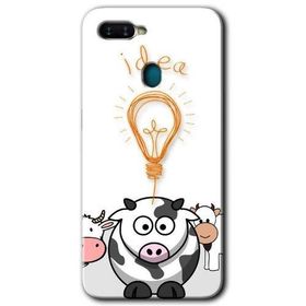 Oppo AX7 İdea Lamp Baskılı Uyumlu Silikon Kılıf