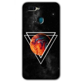 Oppo AX7 Kızıl Gezegen Baskılı Uyumlu Silikon Kılıf