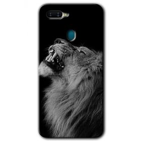 Oppo AX7 Lion Baskılı Uyumlu Silikon Kılıf