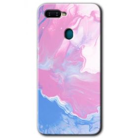 Oppo AX7 Liquid Lekeler Art Baskılı Uyumlu Silikon Kılıf