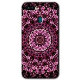 Oppo AX7 Mandala Patterns Kaleidoscope Baskılı Uyumlu Silikon Kılıf