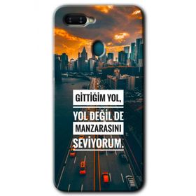 Oppo AX7 Manzara Seviyorum Baskılı Uyumlu Silikon Kılıf