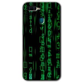 Oppo AX7 Matrix Baskılı Uyumlu Silikon Kılıf