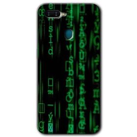 Oppo AX7 Matrix Baskılı Uyumlu Silikon Kılıf