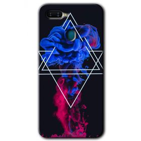 Oppo AX7 Mekanik Duman 1 Baskılı Uyumlu Silikon Kılıf