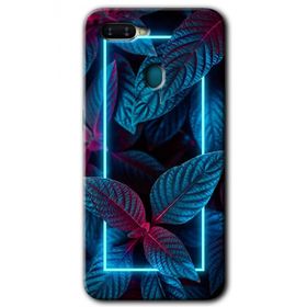 Oppo AX7 Mekanik Yaprak 4 Baskılı Uyumlu Silikon Kılıf