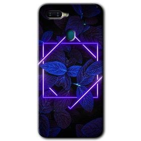 Oppo AX7 Mekanik Yaprak 5 Baskılı Uyumlu Silikon Kılıf