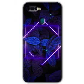 Oppo AX7 Mekanik Yaprak 5 Baskılı Uyumlu Silikon Kılıf