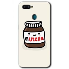 Oppo AX7 Nutella Aşkım Baskılı Uyumlu Silikon Kılıf