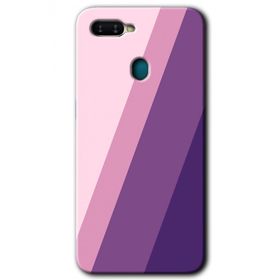 Oppo AX7 Oblique Baskılı Uyumlu Silikon Kılıf