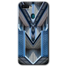 Oppo AX7 Retro Building Baskılı Uyumlu Silikon Kılıf