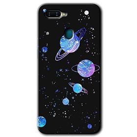 Oppo AX7 Samanyolu Galaksi Baskılı Uyumlu Silikon Kılıf