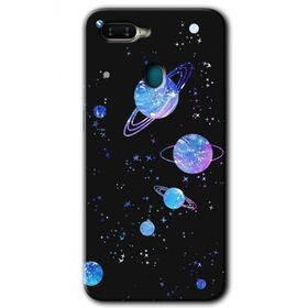 Oppo AX7 Samanyolu Galaksi Baskılı Uyumlu Silikon Kılıf