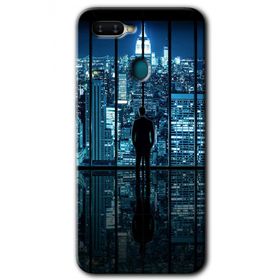Oppo AX7 Şehir Manzarası Baskılı Uyumlu Silikon Kılıf