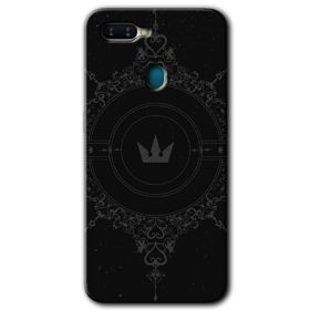 Oppo AX7 Siyah Mandala 1 Baskılı Uyumlu Silikon Kılıf