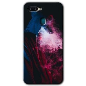 Oppo AX7 Smoke Man Baskılı Uyumlu Silikon Kılıf