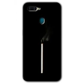 Oppo AX7 Sönmüş Kibrit Baskılı Uyumlu Silikon Kılıf
