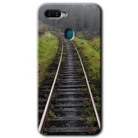 Oppo AX7 Tren Yolu Baskılı Uyumlu Silikon Kılıf