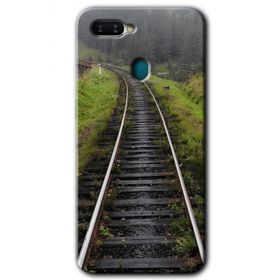 Oppo AX7 Tren Yolu Baskılı Uyumlu Silikon Kılıf