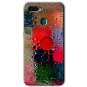 Oppo AX7 Wet Bubbles Baskılı Uyumlu Silikon Kılıf