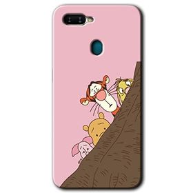 Oppo AX7 Winnie the Pooh Baskılı Uyumlu Silikon Kılıf