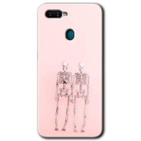 Oppo AX7 Yaşayan Çift Baskılı Uyumlu Silikon Kılıf