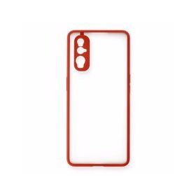Oppo Find X2 Montreal Silikon Kapak Kırmızı Kılıf