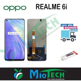 Oppo Realme 6İ LCD Dokunmatik Ekran