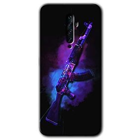 Oppo Reno 2Z AK Baskılı Uyumlu Silikon Kılıf