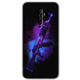 Oppo Reno 2Z AK Baskılı Uyumlu Silikon Kılıf