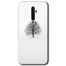 Oppo Reno 2Z Alone Tree Baskılı Uyumlu Silikon Kılıf
