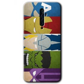 Oppo Reno 2Z Avengers 1 Baskılı Uyumlu Silikon Kılıf