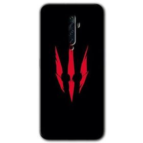 Oppo Reno 2Z Ayı Pençesi Baskılı Uyumlu Silikon Kılıf