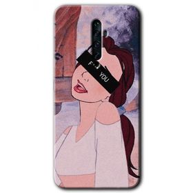 Oppo Reno 2Z Bad Girl Baskılı Uyumlu Silikon Kılıf