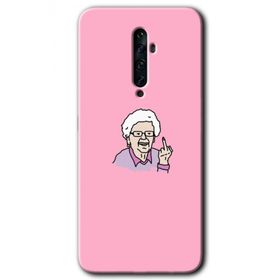 Oppo Reno 2Z Bad Grandmother Baskılı Uyumlu Silikon Kılıf