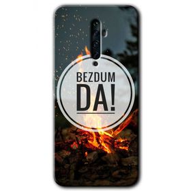 Oppo Reno 2Z Bezdum Da Baskılı Uyumlu Silikon Kılıf