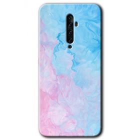 Oppo Reno 2Z Blue Art Baskılı Uyumlu Silikon Kılıf