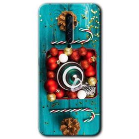 Oppo Reno 2Z Christmas Baskılı Uyumlu Silikon Kılıf