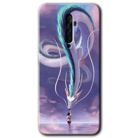 Oppo Reno 2Z Dragon Snake Baskılı Uyumlu Silikon Kılıf