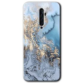 Oppo Reno 2Z Eski Mermer Baskılı Uyumlu Silikon Kılıf
