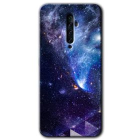 Oppo Reno 2Z Galaksi Baskılı Uyumlu Silikon Kılıf