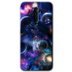 Oppo Reno 2Z Gezegen Karışımı Baskılı Uyumlu Silikon Kılıf