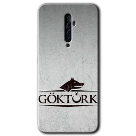Oppo Reno 2Z Göktürk Baskılı Uyumlu Silikon Kılıf